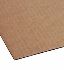 Golfkartonnen plaat 1150x960 mm EG bruin t.b.v. blokpalletformaat  1 pallet a 600 stuks