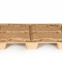 Houtvezelpallet 80 x 120 cm F10-2 nestbaar ronde hoeken, max. 900 kg