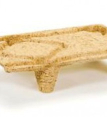 Inka F 44 Houtvezelpallet 40 x 60 cm nestbaar, ronde hoeken, max. 250 kg 22 per bundel