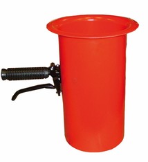 Afvultrechter voor Opvulchips, doseersysteem