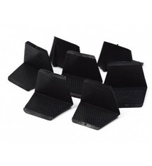 Hoekbeschermers Open 45/30 zwart, 1700 st/ds