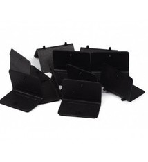 Hoekbeschermers Open 50/35 zwart met Pin, 2000 st/ds