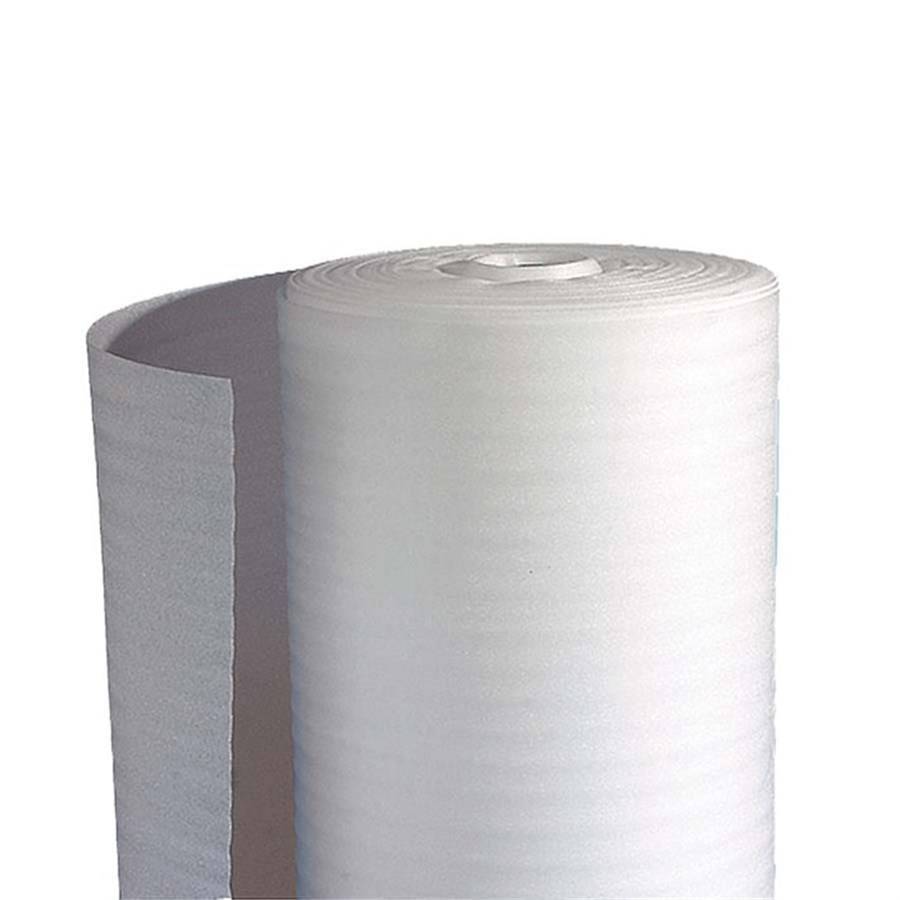 Schuimfolie rol 50 cm x 250 mtr wit 2 mm, 3 rol /pak (levertijd ca. 1 week)