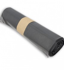 Afvalzakken 60 cm x 80 cm grijs, type 50 400 st/ds