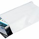 CoEx-LDPE verzendzakken/Webshopbag Type A5 165 x 245 + 50 mm buitenzijde wit/ binnenzijde zwart, 70my met kleefstrip 1000st/ds