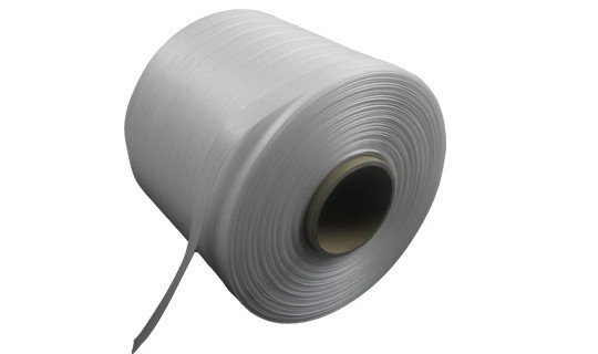 balenpersband 9 mm x 500 mtr  wit 30 P, 8 rol/ds