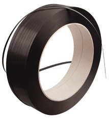 PP Omsnoeringsband B 16 / 080 mm x L 1500 mtr Kern 406 mm zwart strappingband