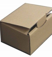 Postdoos 330x250x80mm Bruin