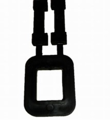 Gespen Kunststof 13 mm Zwart, 1000 st/ds