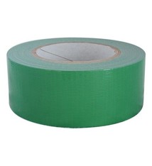 Duct tape 50 mm x 50 mtr Groen - Professioneel, 24 rol/ per doos
