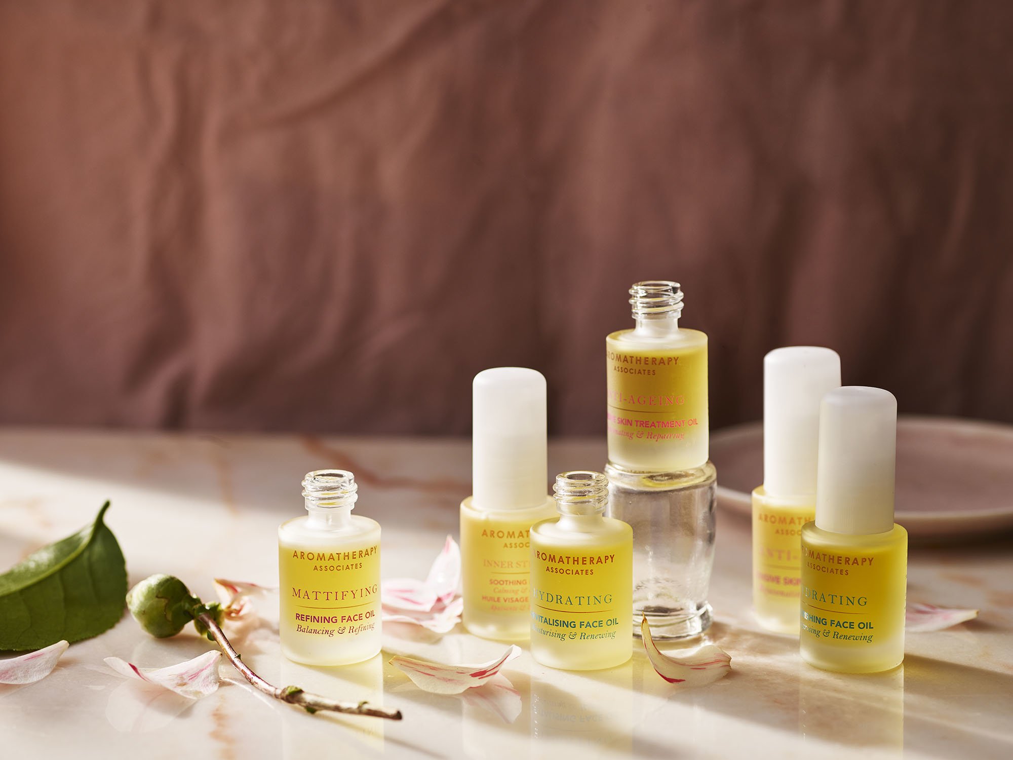 The Face Oil Collection by Aromatherapy Associates