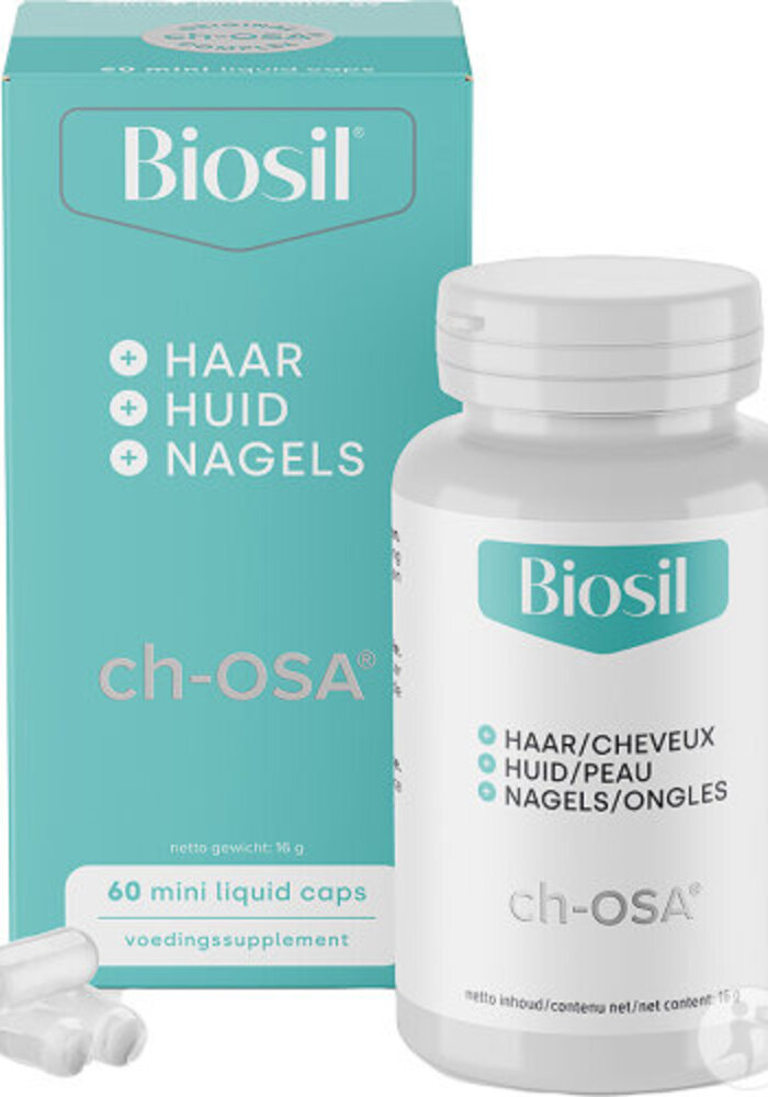 Biosil Mini Liquid Capsules - cheveux peau ongles