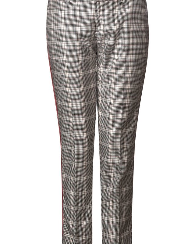Street One Hose mit Glencheck Jacky - Neo Grey