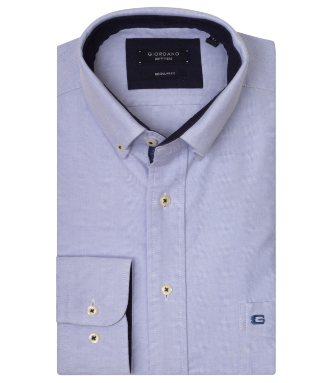 Giordano Overhemd Button-Down - Light Blue