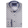 Shirt Button-Down with Print - Yellow
