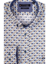 Giordano Overhemd Buttown-Down met Print - Yellow