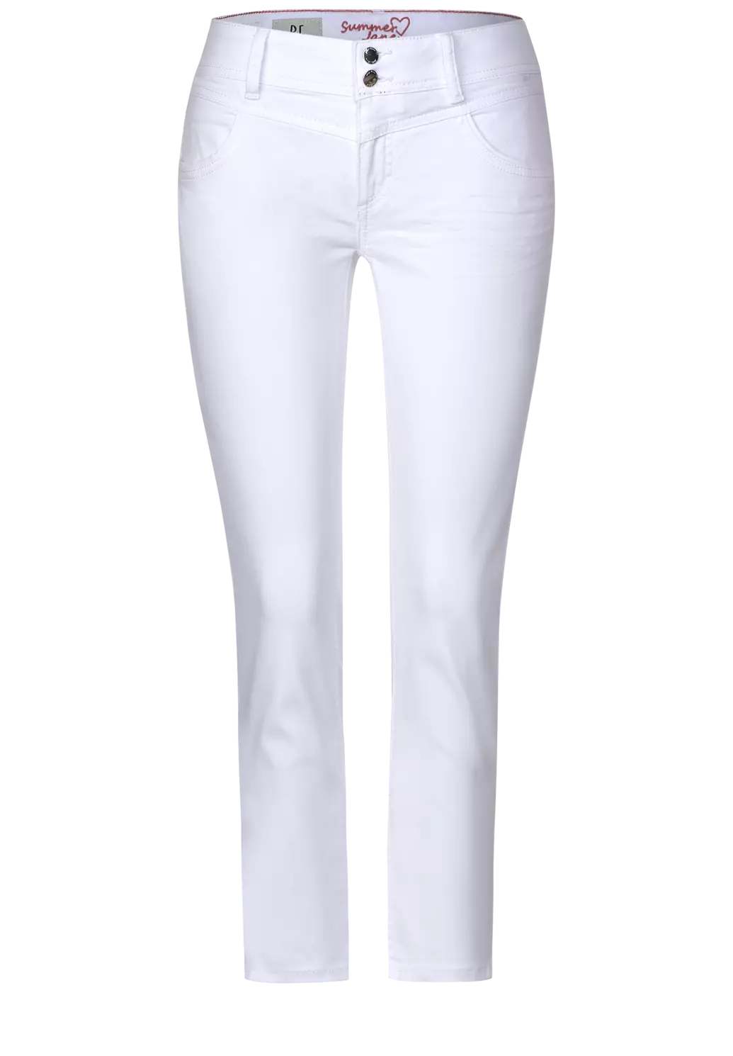 Street One Weiße 7/8-Hose Jane - White | - Cotton Blues