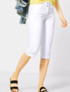 Cecil Broek in Gekleurde Stijl Vicky - White