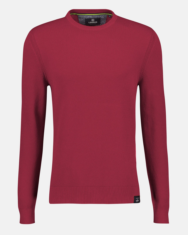 Lerros Basic Strickpullover - Red