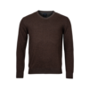 Sweater V-Neck - Dark Brown