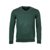 V-hals Trui - Dark Green