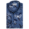 Overhemd met Print - Jeans Blue