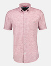 Lerros Kurzarm Struktur-Shirt - Coral Red