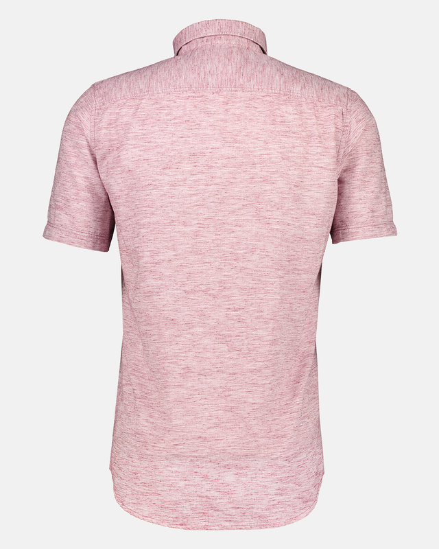 Lerros Kurzarm Struktur-Shirt - Coral Red