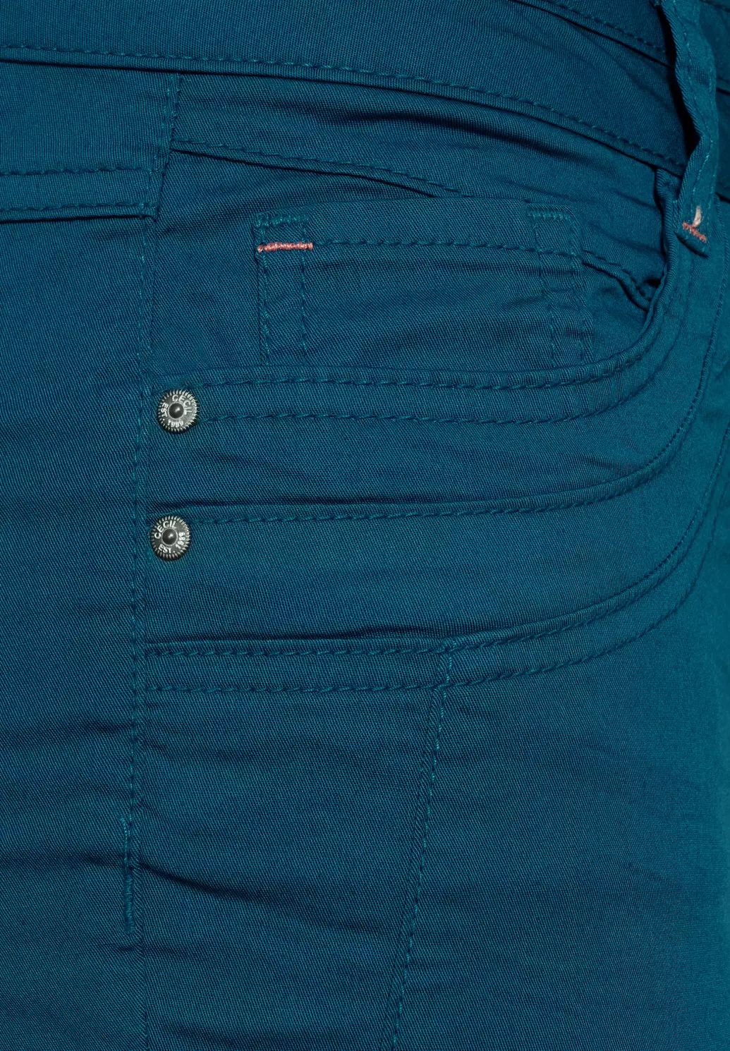 Cecil Slim Fit Hose Vicky - Deep Lagoon Blue