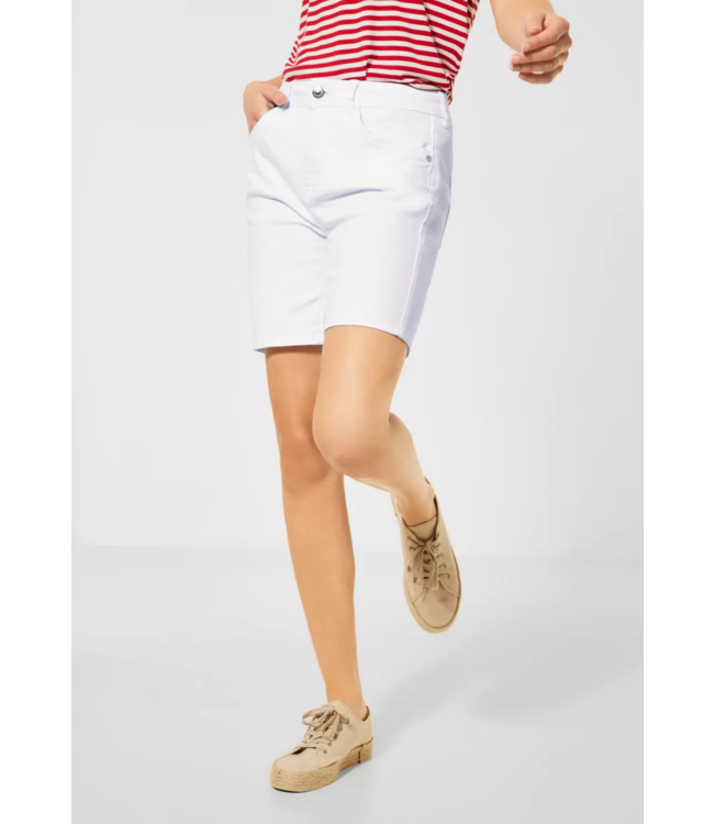 Street One Loose Fit Short Kate - White
