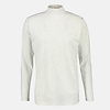 Langarm Shirt mit Rollkragen - Cream White Melange