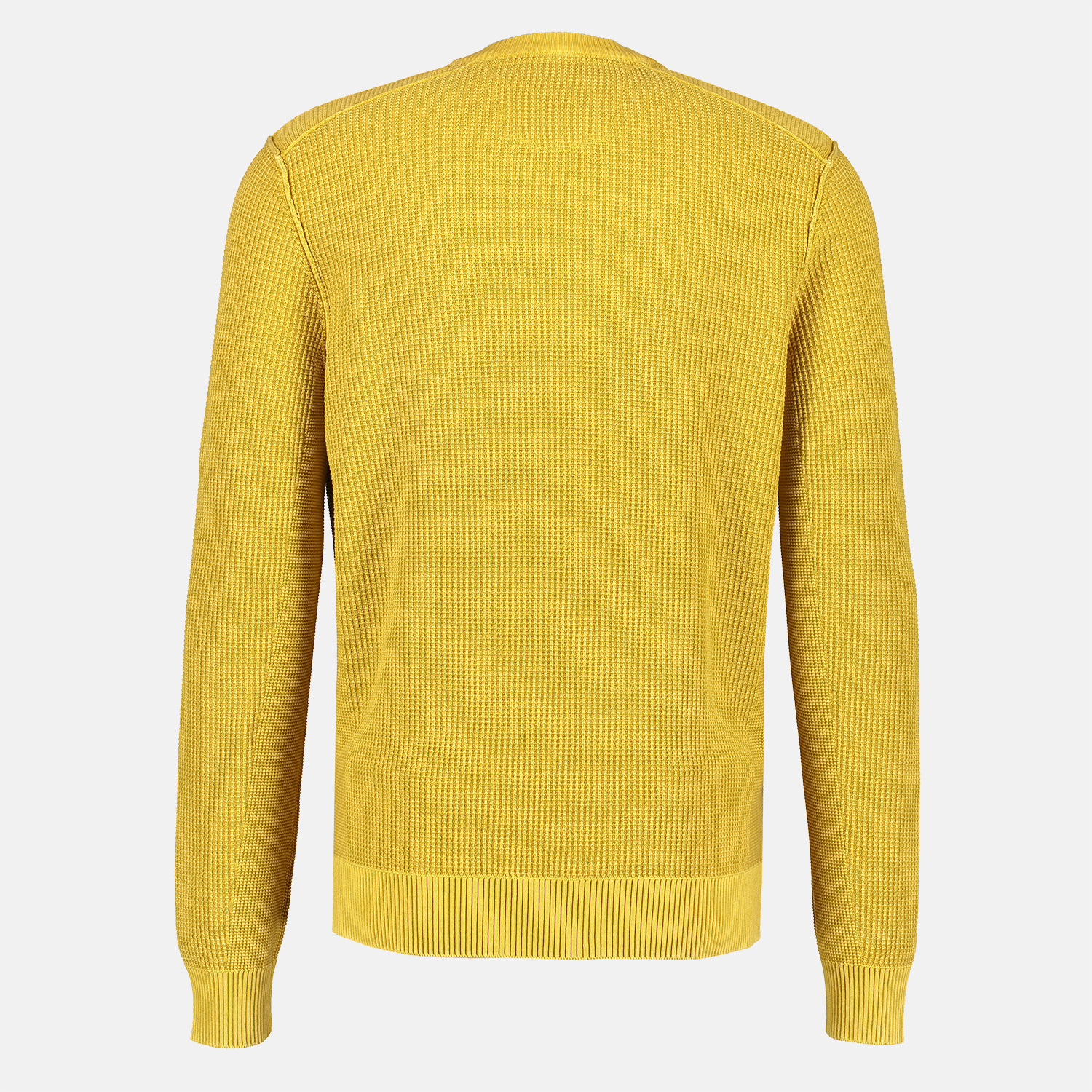 LERROS Pullover in Strukturstrick - Oily Yellow / Gelb | - Cotton Blues