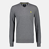 Pullover mit V-Ausschnitt mit Kaschmir-Anteil - Slate Grey