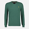 Pullover mit V-Ausschnitt und Kaschmir - Deep Forrest Green