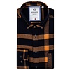 Flannel Button-Down Shirt - Royal Blue