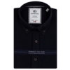 Shirt with Stretch Effect - Navy