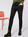 Street One Loose Fit Broek met Coating Bonny - Black Coating Soft Wash
