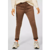 Slim Fit Broek in Lyocell York - Soft Toffee