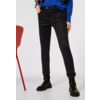 Slim Fit Broek in Lyocell York - Black