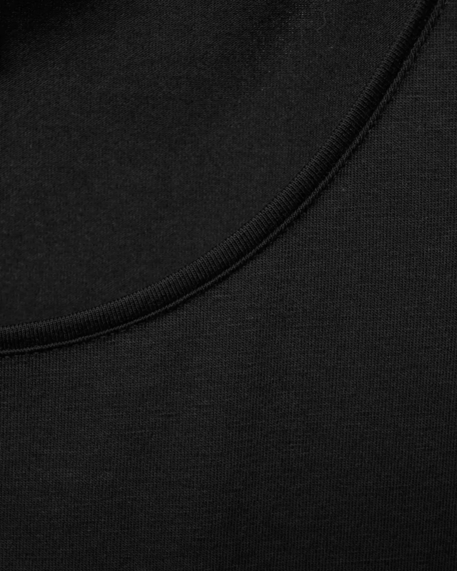 Street One Top in Unifarbe Anni - Black