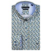 Button-Down Short Sleeve Shirt AOP - Multicolor