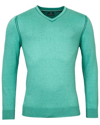 Baileys Sweater V-Neck - Green