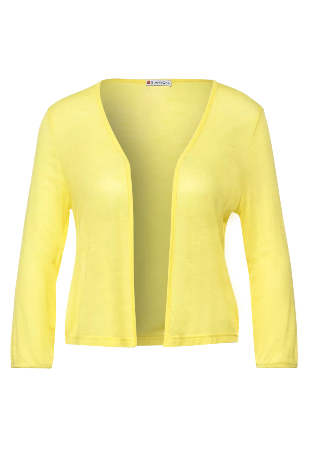 - One - Merry Blues Yellow in Unifarbe Street Shirtjacke | Suse Cotton