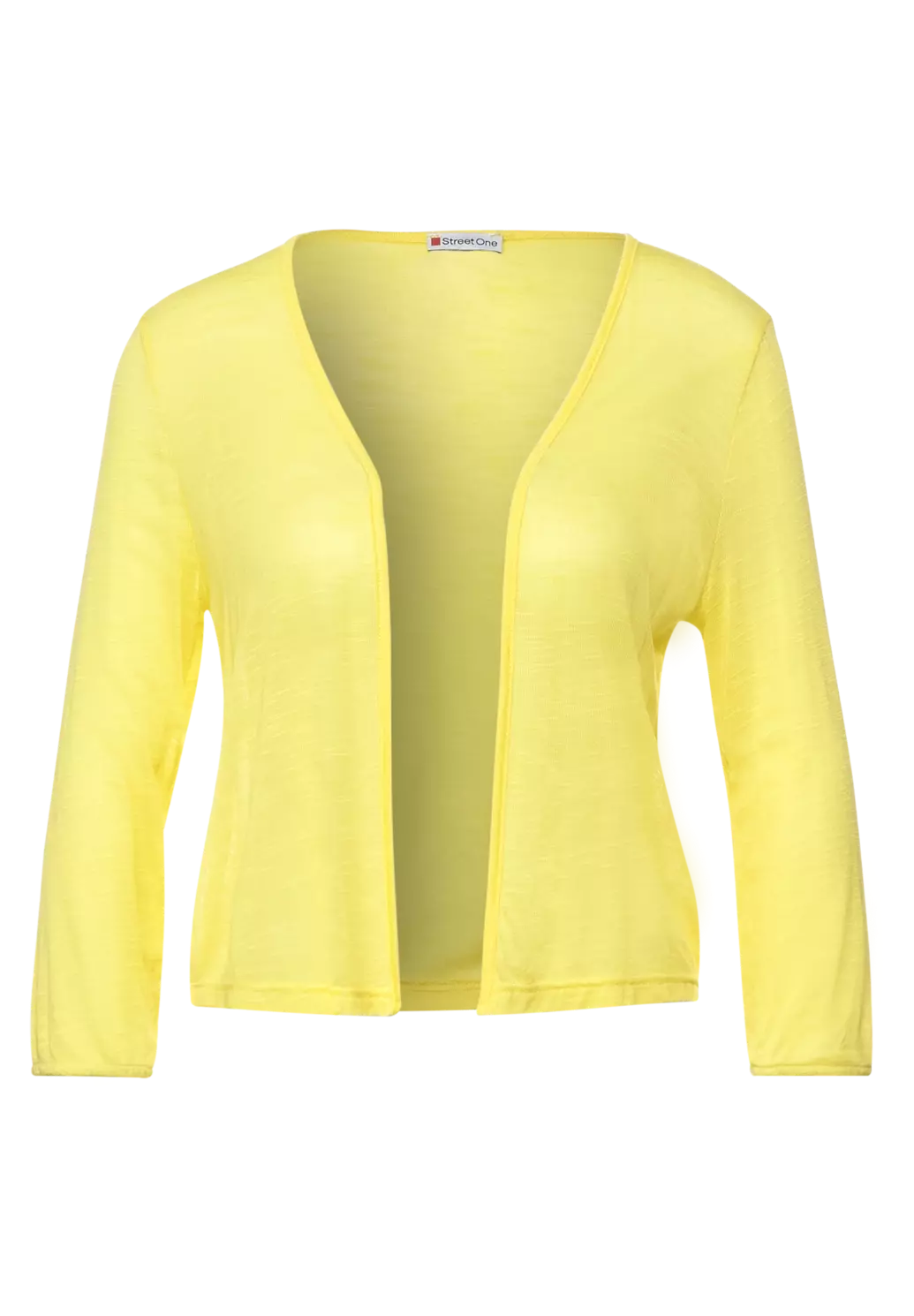 Street One Shirtjacke in Unifarbe Suse - Merry Yellow | - Cotton Blues