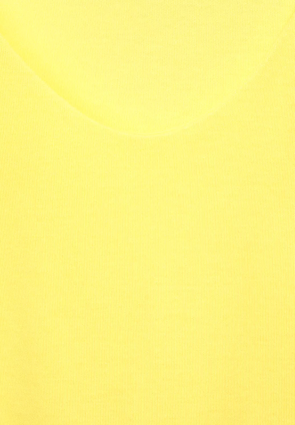 Street One T-Shirt with V-Neckline Palmira - Merry Yellow