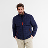 Sporty Quilted Jacket - Bold Navy