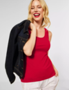 Street One Basic Top Anni - Cherry Red