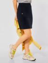 Street One Mini Rok in Effen Kleur Happy - Dark Vintage Blue