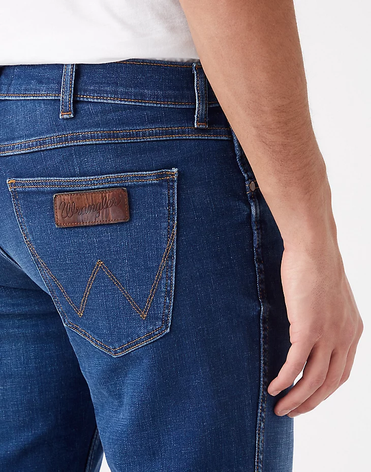 Wrangler Jeans Greensboro 803 - Regular Straight - For Real | - Cotton Blues