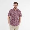 Short Sleeve Shirt - Mulberry Red